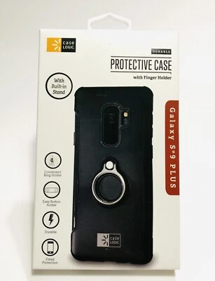 Case Logic Durable Protective Case Samsung Galaxy  S 9 Plus W/ Finger Holder New - Image 1 of 4