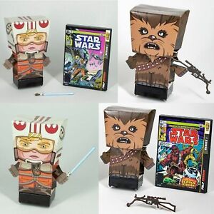 Star Wars 2 Pack Stormtrooper and Chewbacca SnapBot Pulp Heroes Pull Back