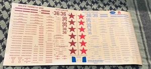 MIG-37E FERRET-E TESTORS KIT BLACK/WHITE/GRAY RARE SPECIAL SCALE-MASTERS - Picture 1 of 1