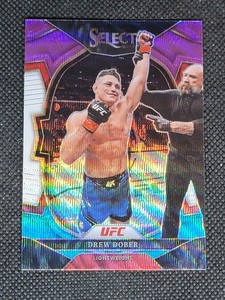 2023 Panini UFC Select Drew Dober Concourse Tri Color Prizm 