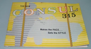 FORD CONSUL CLASSIC 315 Original Market Sales Brochure 1962 Printed In Germany - Bild 1 von 9