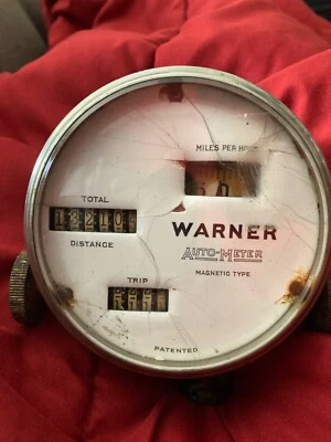 Warner Auto-Meter (около 1910-12) спидометр Cadillac, Packard, Pierce Arrow?? - Изображение 1 из 4