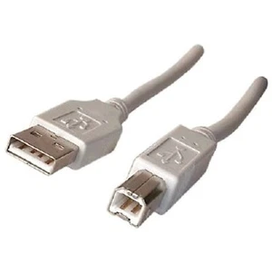 A-B 6’ feet USB cable, BLUE DIAMOND. Lifetime warranty, retail packaging - Zdjęcie 1 z 2