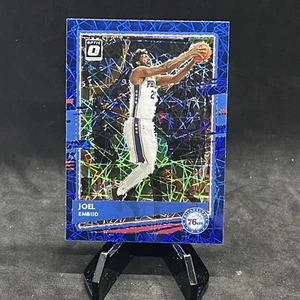 Joel Emiid 2020-21 Panini Donruss Optic NBA Blue Volicity Prizm #20 76ers - Imagen 1 de 2