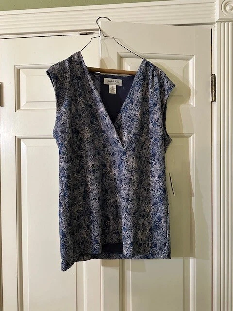 Colección Judith Hart Azul Paisley Judith Hart, Talla XL, ¡¡Etiquetas aún adjuntas!!! Foto 1 de 1