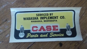 CALCOMANÍA DE SERVICIO Y ESTUCHE PUBLICITARIO DE COLECCIÓN Implemento Wabasha, Minnesota - Imagen 1 de 3