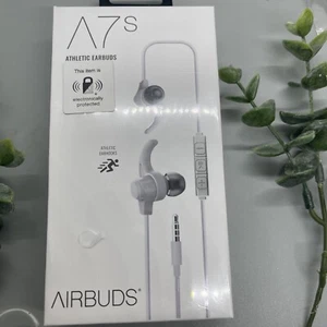 Airbuds A7s Auricolari Atletici - Bianco - Gancio Orecchio - Microfono Scatola Sigillata - Foto 1 di 2
