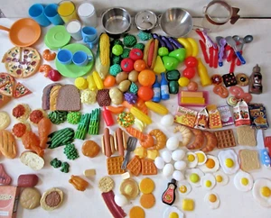 Pretend Play Food & Dishes for Kitchens Preschool Daycare Toy Lot Bundle #2 - Picture 1 of 6