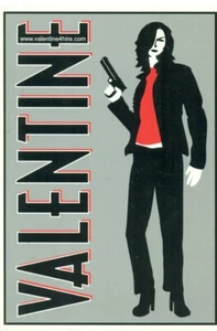 PROMO POSTCARD - VALENTINE - DANA VALENTINE - ASSASSIN - Picture 1 of 1