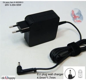 EU 65W AC Adapter Power Charger for Lenovo Ideapad 110-14IBR 80UQ 80T6 80UJ - Picture 1 of 6