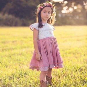 Well Dressed Wolf VINTAGE 7 Summer Wings Butterfly Dress LA1-A29 - Picture 1 of 4