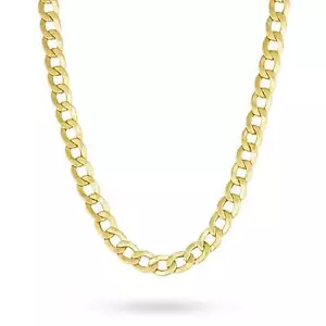 Klassische Kubanische Panzerkette aus 10 Karat Gold (hohl) - Bild 1 von 16