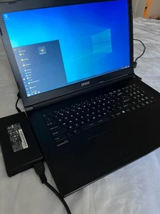 MSI GL72 7RD Intel i7-7700HQ Quad-Core 2.8GHz 16GBDDR4 1TBHDD 128GBSSD GTX 1050 - Picture 1 of 6