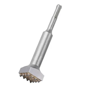 Carbide Tipped 16Teeth Bush Hammer Chisel Bit Part For Cement Concrete Stone - Picture 1 of 7