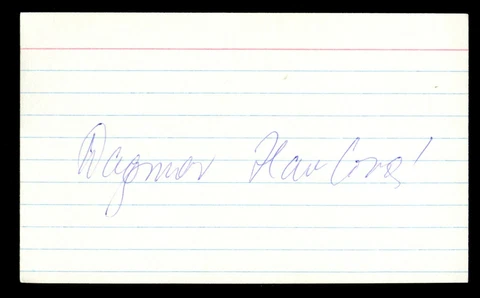Dagmar Havlova signed autograph 3x5 Czech Actress & 1st Lady Czech Republic R680 Cover