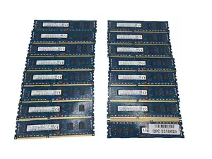 Lot 17 Hynix 4GB PC3-14900R HMT451R7AFR8C-RD DDR3 ECC REG DIMM Server RAM Memory - Picture 1 of 17
