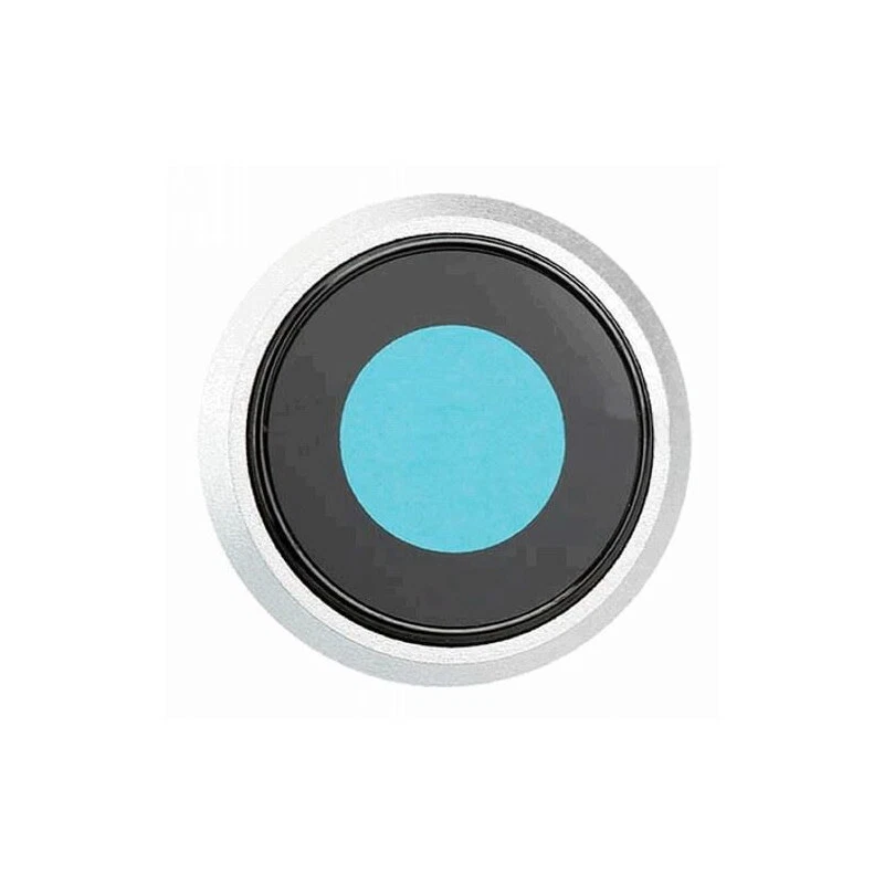 Anello Vetrino Lente Fotocamera per iPhone 8 Silver Ricambio Pari OEM - Immagine 1 di 1