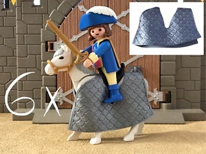 LOTE 6 BARDA ARMADURA MALLA IMPRESIÓN 3D CABALLO Y FIGURA PLAYMOBIL NO INCLUIDO - Imagen 1 de 4