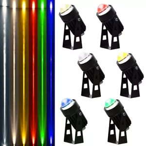 LED Wandleuchte Strahler Licht Außen Outdoor Garten Landschaft Party Lichter DE - Bild 1 von 18