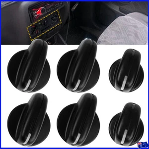 6X Heater Fan Control Switch Knob Fit Mazda B2500 Ford Courier PE/PG UH81-61-195 - Picture 1 of 9