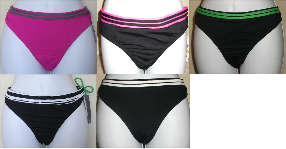 Nuevo con etiquetas genuino JAG traje de baño con borde a rayas bikini pantalón inferior, talla S, L, XL, M Foto 1 de 1