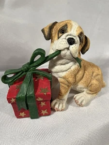 Statuina Lenox Il Bulldog di Natale - Foto 1 di 4
