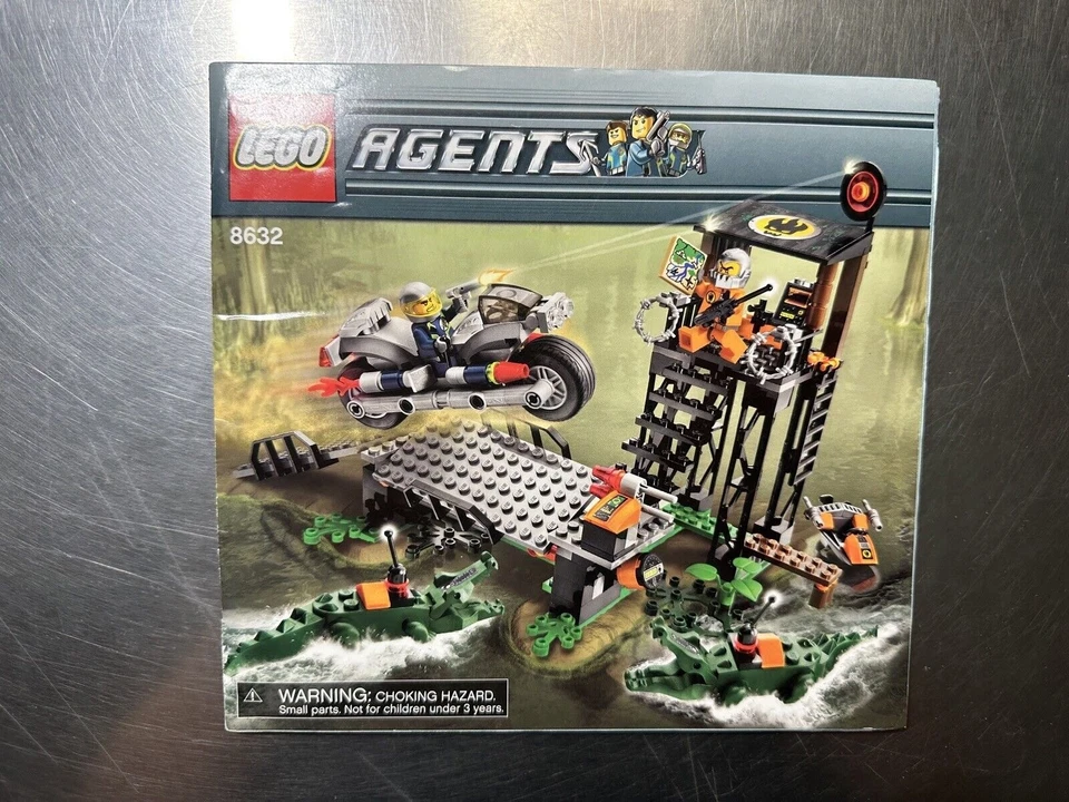 LEGO Agents 8632 2008 folleto manual solo usado Foto 1 de 3
