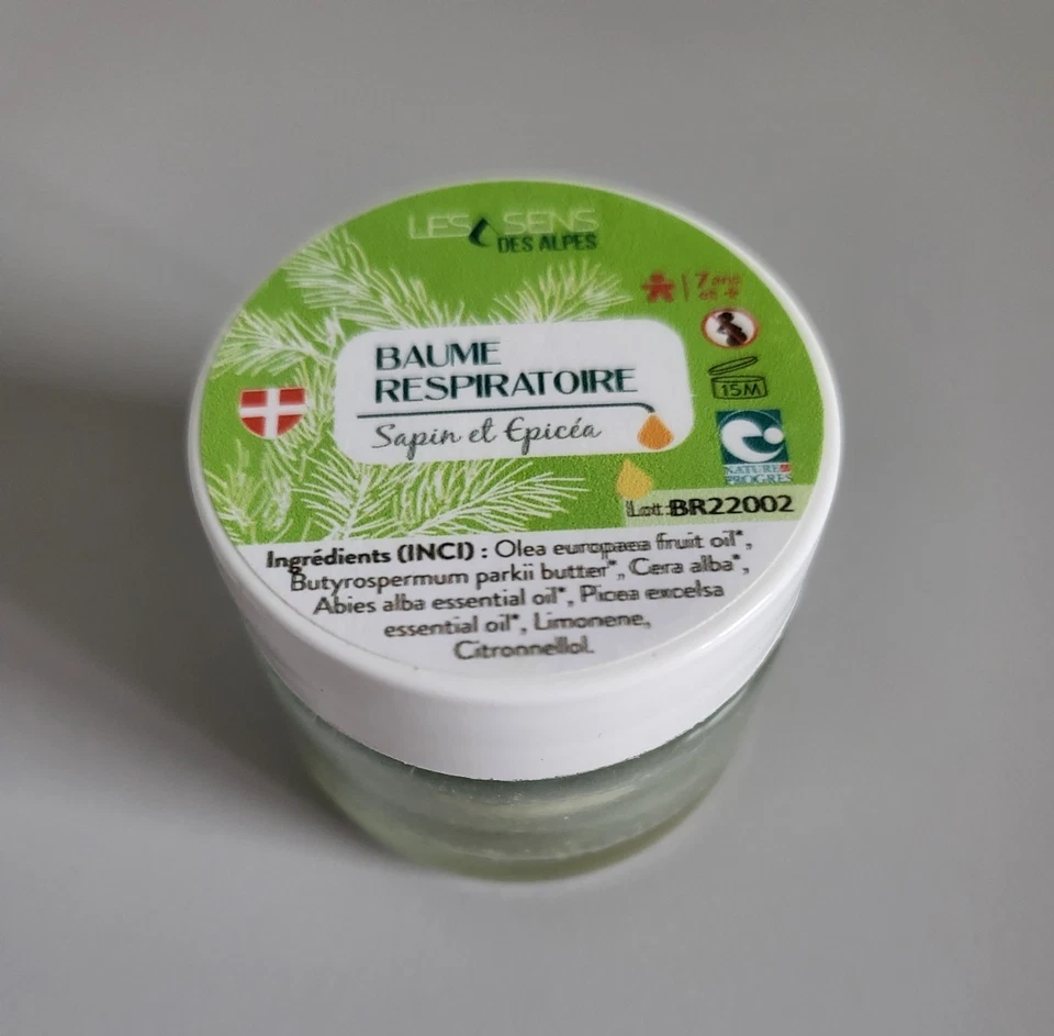 LES SENS DES ALPES Baume respiratoire Sapin et Epicéa - Photo 1/1