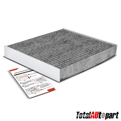 机舱空气过滤器带活性炭适用于保时捷 Panamera 2010 - 2018 3.0L 3.6L — 第 1/4 张图片