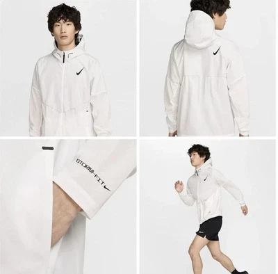 Chaqueta de Correr Nike AeroSwift Storm-Fit Aerogami Blanca FZ9039-121 Para Hombre Talla L Foto 1 de 4
