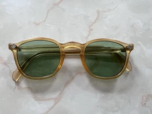Rare Vintage American Optical Glasses Green Lenses With Case - Picture 1 of 9
