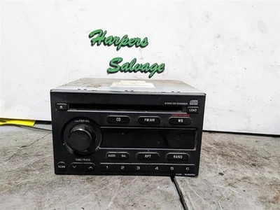 Radio Stereo AM FM 6CD ID 86201AE36A Fits 03-04 LEGACY - Image 1 of 4
