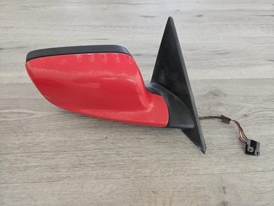 00-03 BMW E46 COUPE 325CI 330CI ESPELHO DE PORTA LATERAL DIREITO DO PASSAGEIRO 9 FIOS  - Imagem 1 de 4