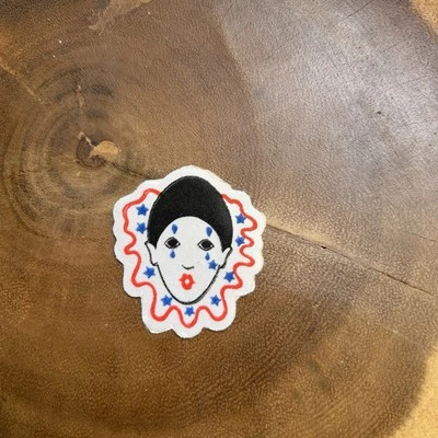 Pegatina de payaso satinado vintage de los años 80 para diario  Foto 1 de 3