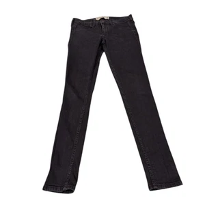 Hollister Super Skinny Jeans schwarz Damengröße 28 x 31 " - Bild 1 von 3