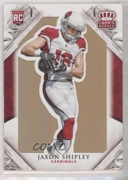 2015 Panini Crown Royale Rookie Retail Bronze Jaxon Shipley #124 Rookie RC - Image 1 of 2