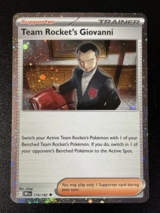 Team Rocket's Giovanni 174/182 Destined Rivals Pokemon TCG NM - Picture 1 of 4