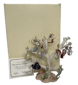Lenox Disney "Under The Sea Ornament Tree" Little Mermaid Figurine w/ Box & COA - Picture 1 of 22