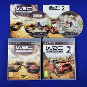 ps3 WRC x2 Games 1 + 2 FIA World Rally Championship (Works In US) REGION FREE UK