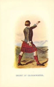 CLAN GRANT OF GLEN MORISTON; R R McIan, original 1899; Scotland - Picture 1 of 1