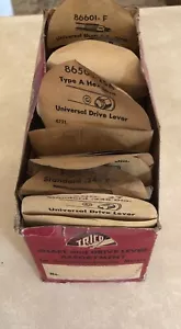 Oldtimer TRICO Wischerwelle und Antriebshebelkasten mit verschiedenen Teilen NOS Original - Bild 1 von 12