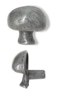 1-1/2 Zoll Knob Hill Pilz Knob Zinn - Bild 1 von 5