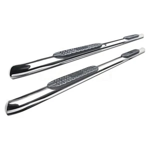 Westin PRO TRAXX Oval Nerf Bars 4"Polished Stainless Steel 15-19 Ford F-150 CREW - Picture 1 of 1