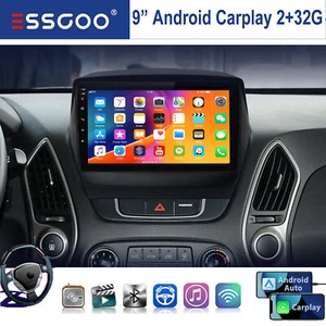 Autoradio Per Hyundai iX35 2010-2015 2+32G Carplay Android13 GPS WIFI SWC USB BT - Foto 1 di 17