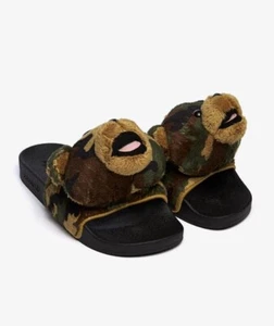 Adidas x Jeremy Scott Teddy Bear Slides Size 12 - Picture 1 of 4