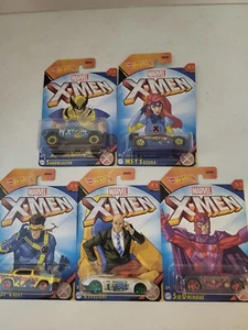 Hot Wheels Marvel X-Men Complete Set Of 5, NEW - Picture 1 of 10
