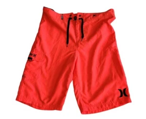 Hurley Youth Boardshorts Neon Orange Size 18 - Picture 1 of 5