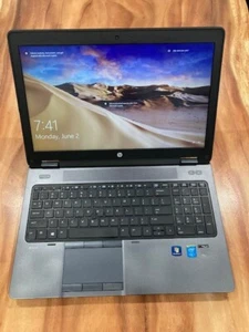 HP ZBOOK 15 G2 15.6" FHD i7-4910MQ 24GB RAM 256GB SSD NVIDIA Windows 10 Pro - Picture 1 of 9