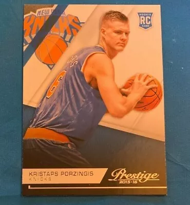 2015-16 Prestige Kristaps Porzingis RC #209 NM-MINT - Image 1 of 2