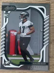 2022 Panini Absolute - Rookies #187 Nakobe Dean (RC) - Foto 1 di 2